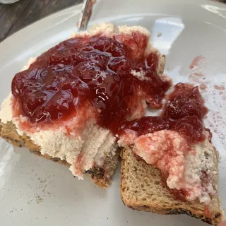 Macadamia Ricotta Toast