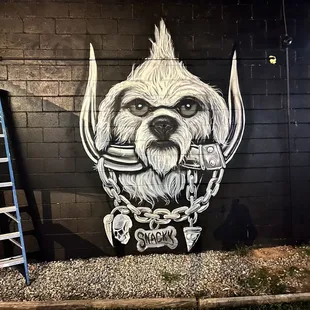 Murals out back