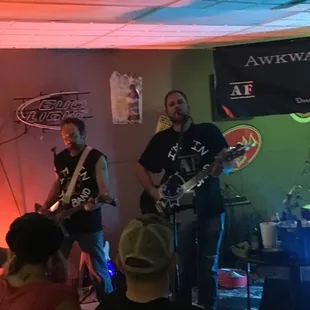 Awkward Friday Playing at Grand Opening