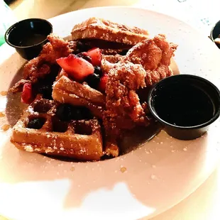 Chicken &amp; Waffles