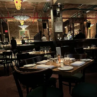 interior, sushi and sashimi