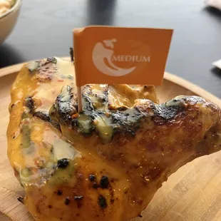 Medium heat for 1/4 chicken