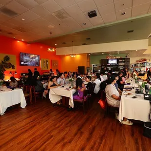 Place was packed with our guests but still had room for marites sessions :))))