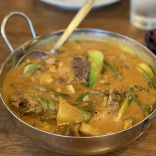 Kare Kare with oxtail