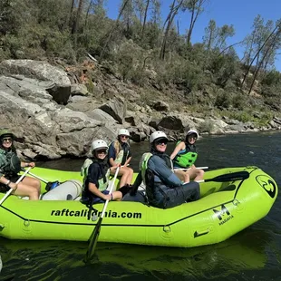 Rolling down the river!
