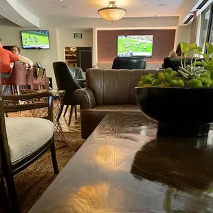 Great spot for a private cocktail