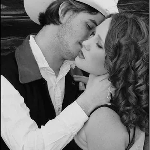 Old West photo shoot. Hair by Tricia.