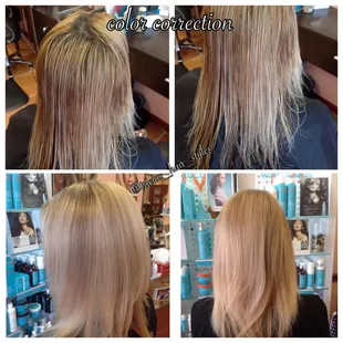 Color balance, cut and style by Tricia