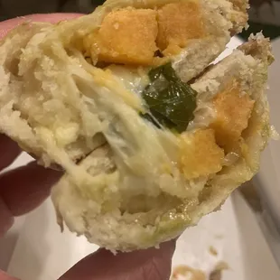 Sweet potato. Could have used more collard green but this was still delicious!