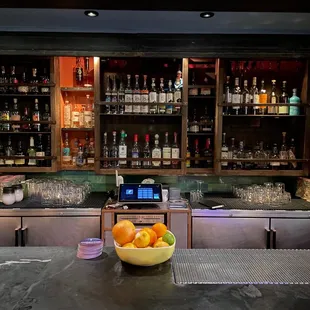 The bar