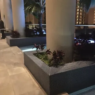 Where we sat because seating is limited.