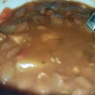 Lentil &amp; bean soup.