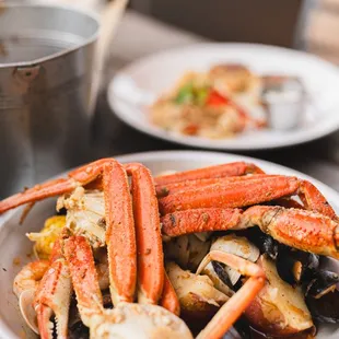 Third Coast Seafood Boils - All Boils come with Texas Corn, Red Potatoes, Andouille Sausage &amp; Jalapeno Cheddar Hushpuppies