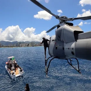 Jump from a helicopter? Whaaaat??!!!