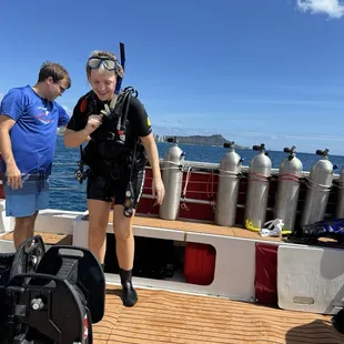 Helpful crew