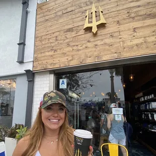 Nitro Cold Brew and Hat