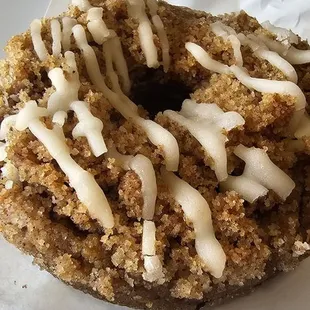 Coffee Cake Protein Donut