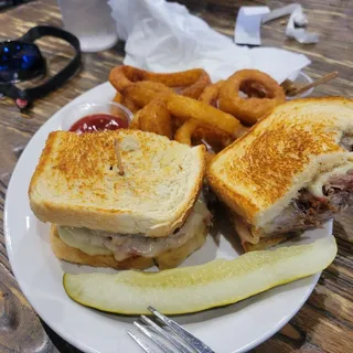 Cubano Grilled Cheese