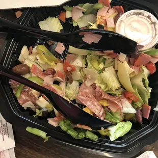 When the boss buys salad for everyone at work!