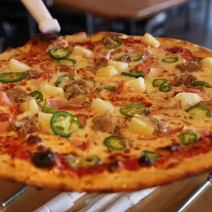 Hawaiian + jalapeños