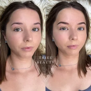 Ombré powder brows