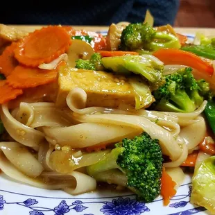 Tofu chow fun ($12.25). Not bad, not amazing.