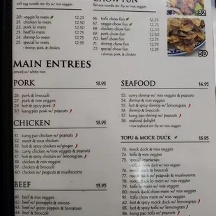 Menu, page 2 (November 2022).