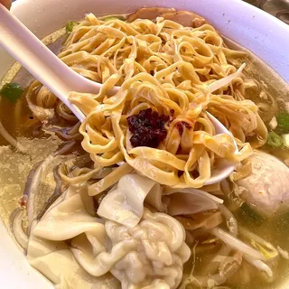 22. Chao Chow Wonton Rice Noodle or Egg Noodle