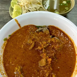 23. Chao Chow Satay Beef Rice Noodle or Egg Noodle