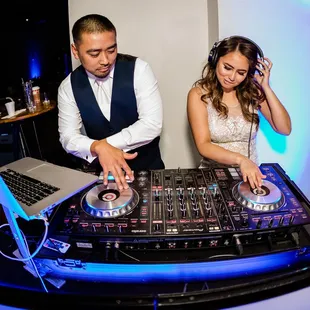 We allow you to be a guest DJ at your own wedding!