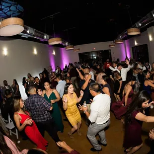 Our high energy music gets the party going