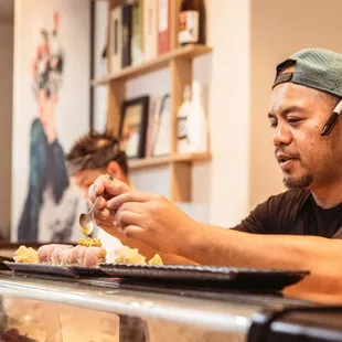 Chef Ryan Deep in action!