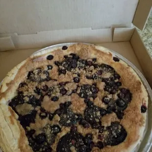 BLUEBERRY PIZZA