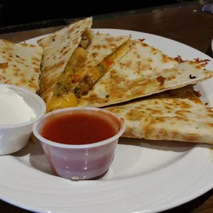 Pheasant quesadilla