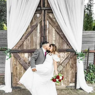 The beautiful barn doors
