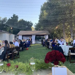 View from our sweetheart table