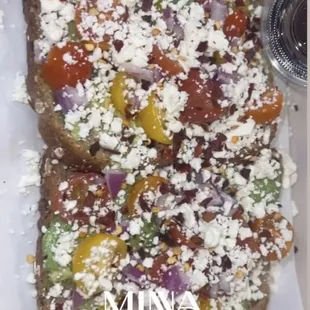 The Loaded Avocado Toast!
