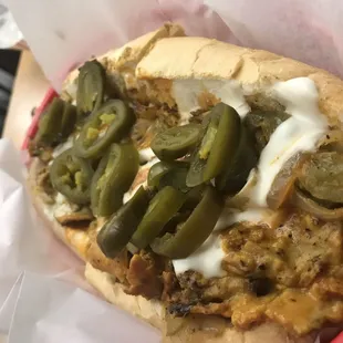 Buffalo Chicken Cheesesteak