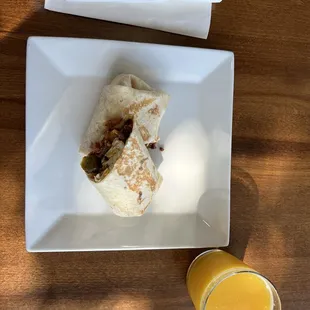 Breakfast burrito