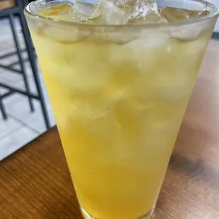 Jasmine citrus tea with honey