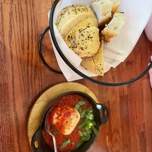 Baked Goat Cheese ($8.80 &amp; comes with the bread)