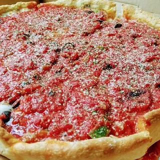 Chicago Deep Dish Capone Pizza