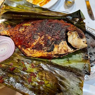grilled fish, fish, seafood, food, grilled seafood