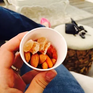 Always complimentary and always healthy.