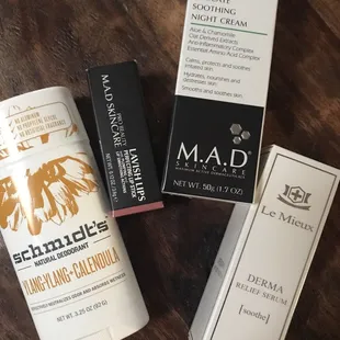 Some of my favorite things from Trin Spa