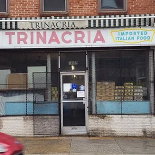 Outside, Front Facade