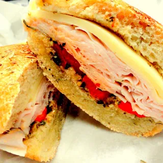 Turkey Tapenade Sandwich