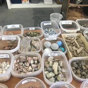 Loads of rocks under a dollar