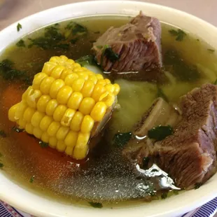 Cocido! So bomb. Come early, they run out by noon.