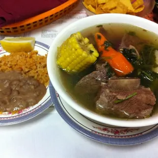 The cocido that my coworker recommended. Yummy!